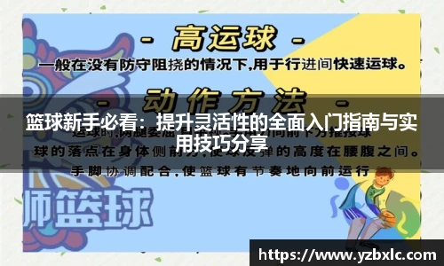 篮球新手必看：提升灵活性的全面入门指南与实用技巧分享